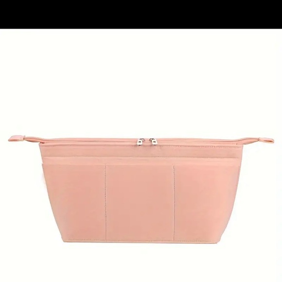 Peach Pink Felt Handbag Organizer Insert for Longchamps - Picture 7 of 7